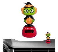 Solar Dancing Toys - ABS 3.94x3.15x1.57 Inches | Swinging Dancer Ornaments, Halloween Animated Cartoon Dashboard Accessories | Vehicle Truck Home Auto Automotive Living Room Bedroom Road Trip
