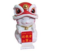 Solar Dancing Toys - Creative Chinese Dancing Lion Car,Bobble Dancer Toy, Desktop Swing Statues, Funny Car Dashboard Decor for Desk Home Decor