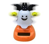 Solar Dashboard Figures - Ghost Figures,Shaking Doll Spooky Toy for Halloween Office Desk Decorations Home Interior Party Favors