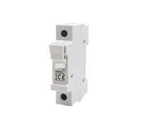 Solar DC Fuses 1000V PV Photovoltaic 6A 10A 15A 16A 20A DC Fuse Holder Base for Solar System Short Circuit Protection(Only fuse holder)