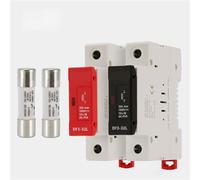 Solar DC Fuses 1000V PV Photovoltaic10A 15A 20A 25A 30A 32A-DC Fuse Holder Base for Solar System Short Circuit Protection gpV(2PCS25A fuse)