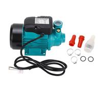 Solar DC Pump 200W High Efficiency 35LPM Large Flow 25m High Lift Self Priming Pump for Household Agricultural Irrigation Aluminum Alloy Stainless Steel Construction (DC24V)