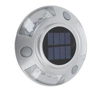 Solar Deck Lights 12 LED Waterproof Driveway Dock Lights 800m Visible Distance IP68 Resistance to Pressure, Automatic Light Control Design (Green Light)