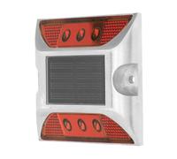 Solar Deck Lights, Solar Deck Lights Outdoor Power Ground LED Power Ground Marker Driveway LED (Red)