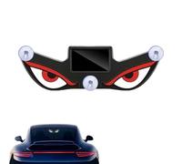 Solar Demon Eye LED Car Window Light,LED Eyes for Car Window,Solar USB Dual-Power Devil Eyes Warning Lights,Suction Cup Dynamic LED Car Eyes,Vibration Induction Ambient Lighting, for Car,Trucks (A)