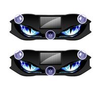 Solar Devil Eye LED Window Lights，Blue 2