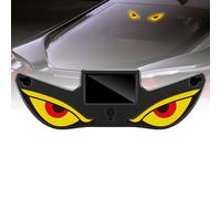 Solar Devils Eyes Light for Windshield Demon Eye LED Car Window Lights | 6 Modes, with Light Sensor, Suction Mount, Solar/USB Powered, for Car Windshield Rear/Side Window Night Decoration