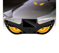Solar Devils Eyes Light for Windshield Demon Eye LED Car Window Lights | 6 Modes, with Light Sensor, Suction Mount, Solar/USB Powered, for Car Windshield Rear/Side Window Night Decoration