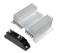 Solar Diode, MD55A1600V Rectifier Diode with Heat Sink, Anti-Reverse Diode for Solar Panels Auto Battery Protection System