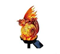 Solar Dragon Garden Light LED Gothic Statue(Dragon B)