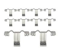 Solar Drain Clips - Solar Panel Water Drain Clips, Pv Drainage Clip, Quick Dirt Accumulation Fix, Anti-Clogging Mud Removal Clip | for Outdoor Roof Photovoltaic Maintenance Upgrade
