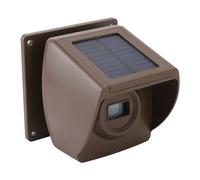 Solar Driveway Alarm No Wire Motion Sensor Detector 800m Long Range with Rechargeable Battery for Outdoor, Weatherproof ABS Material