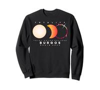 Solar Eclipse 2026 Shirt Burgos Spain Total Eclipse Sweatshirt