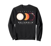 Solar Eclipse 2026 Shirt Valladolid Spain Total Eclipse Sweatshirt
