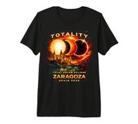 Solar Eclipse 2026 Shirt Zaragoza Spain Total Eclipse Premium T-Shirt