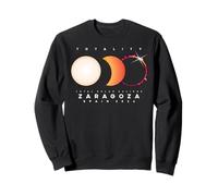 Solar Eclipse 2026 Shirt Zaragoza Spain Total Eclipse Sweatshirt