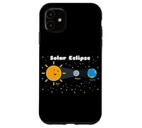 Solar Eclipse Earth science American Totality Men Women Kids Case for iPhone 11