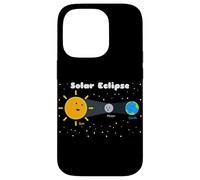 Solar Eclipse Earth science American Totality Men Women Kids Case for iPhone 14 Pro