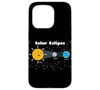 Solar Eclipse Earth science American Totality Men Women Kids Case for iPhone 15 Pro
