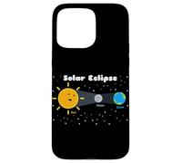 Solar Eclipse Earth science American Totality Men Women Kids Case for iPhone 15 Pro Max