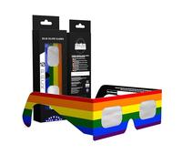 Solar Eclipse Glasses ISO 12312-2 CE Certified | Eclipse Glasses for Safe Sun Viewing | European Manufacturer | Eclipse 2026 | 10 Pack