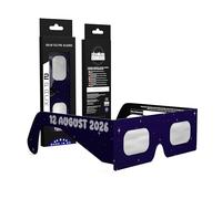 Solar Eclipse Glasses ISO 12312-2 CE Certified | Eclipse Glasses for Safe Sun Viewing | European Manufacturer | Eclipse 2026 | 2 Pack