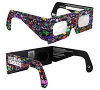 Solar Eclipse Glasses ISO 12312-2 & CE Certified - Safe Solar Viewing for Direct Sun & August 2026 Eclipse | Paper Cardboard Frame, Made in EU | For Kids & Adults