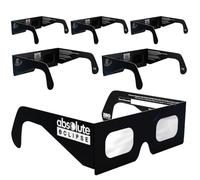Solar Eclipse Glasses ISO 12312-2 & CE Certified - Safe Solar Viewing for Direct Sun & August 2026 Eclipse | Paper Cardboard Frame, Made in EU | For Kids & Adults