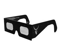 Solar Eclipse Glasses ISO 12312-2 & CE Certified - Safe Solar Viewing for Direct Sun & August 2026 Eclipse | Paper Cardboard Frame, Made in EU | For Kids & Adults | 1 Pack | Swing