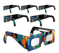Solar Eclipse Glasses ISO 12312-2 & CE Certified - Safe Solar Viewing for Direct Sun & August 2026 Eclipse | Paper Cardboard Frame, Made in EU | For Kids & Adults