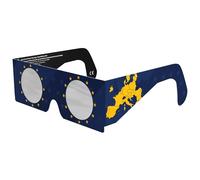 Solar Eclipse Glasses ISO 12312-2 & CE Certified - Safe Solar Viewing for Direct Sun & August 2026 Eclipse | Paper Cardboard Frame, Made in EU | For Kids & Adults | 1 Pack | EU