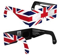 Solar Eclipse Glasses ISO 12312-2 & CE Certified - Safe Solar Viewing for Direct Sun & August 2026 Eclipse | Paper Cardboard Frame, Made in EU | For Kids & Adults | 2 Pack | GB