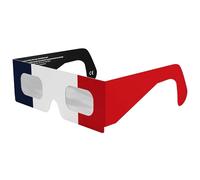 Solar Eclipse Glasses ISO 12312-2 & CE Certified - Safe Solar Viewing for Direct Sun & August 2026 Eclipse | Paper Cardboard Frame, Made in EU | For Kids & Adults | 1 Pack | FR