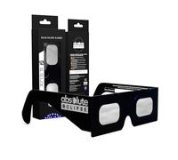 Solar Eclipse Glasses ISO 12312-2 & CE Certified - Safe Solar Viewing for Direct Sun & August 2026 Eclipse | Paper Cardboard Frame, Made in EU | For Kids & Adults | 10 Pack | Stranded