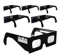 Solar Eclipse Glasses ISO 12312-2 & CE Certified - Safe Solar Viewing for Direct Sun & August 2026 Eclipse | Paper Cardboard Frame, Made in EU | For Kids & Adults | 6 Pack | Helmet