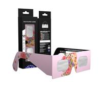 Solar Eclipse Glasses ISO 12312-2 & CE Certified - Safe Solar Viewing for Direct Sun & August 2026 Eclipse | Paper Cardboard Frame, Made in EU | For Kids & Adults | 10 Pack | Rosette