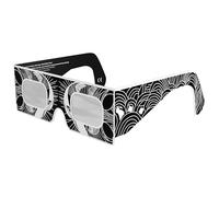 Solar Eclipse Glasses ISO 12312-2 & CE Certified - Safe Solar Viewing for Direct Sun & August 2026 Eclipse | Paper Cardboard Frame, Made in EU | For Kids & Adults | 1 Pack | Reflective