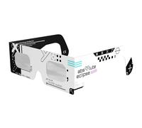 Solar Eclipse Glasses ISO 12312-2 CE Certified | Safe Solar Viewing Glasses UK | Paper Cardboard Frame | Total Solar Eclipse August 2026 | Made in EU | 1 Pack | Cipher