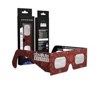 Solar Eclipse Glasses ISO 12312-2 CE Certified | Safe Solar Viewing Glasses UK | Paper Cardboard Frame | Total Solar Eclipse August 2026 | Made in EU | 6 Pack | Bloom