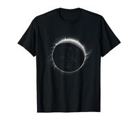 Solar Eclipse Moon and Sun Cool Event Graphic T-Shirt