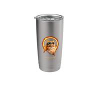 Solar Eclipse Watching Cat August 12 2026” Stainless Steel Insulated Tumbler