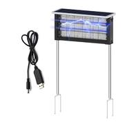 Solar Electric Bug Zapper For Mosquito And Repellent,Easy-To-Clean, Mosquito Repellent For Outdoors Party HL-913