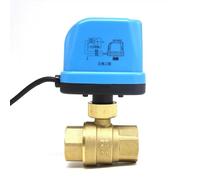 Solar Energy Air Conditioning Brass Two Way Motor Driven Globe Solenoid Valve Land Warm Water Tank Power-Off Reset CR04 12V 24V(Dc12v-dc24v Cr04,NC D20)