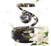 Solar Energy Air Freshener | Rotating Crystal Ball Aromatherapy Diffuser | Oil Diffuser Fragrance | Car Perfume Console Fragrance | Car Decoration for Cars Interior Accessories Fresh Air