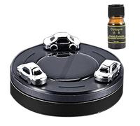 Solar Energy Car Air Freshener,Solar Powered Air Purifier - Solar Aromatherapy Car Model Design with Light Sensor | Rotating Car Diffuser Air Freshener, Ornaments