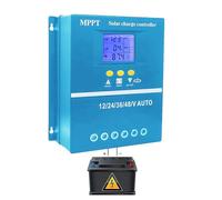 Solar Energy Controller, USB Solar Controller - Solar Energy Controller with Adjustable Modes | Intuitive Surveillance Solar Charging Panel for Solar Systems, Villas, Caravans, Solar Street Lights