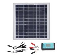 Solar Energy Kit - Battery Charger, Renewable Energy Panel Kit, Portable Photovoltaic System with Regulator | Vehicle Management Allows Consistent Charge Preservation Across the Automobile