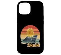 Solar Energy Renewable Power Blockchain Future Bitcoin Case for iPhone 15