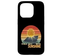 Solar Energy Renewable Power Blockchain Future Bitcoin Case for iPhone 15 Pro