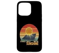 Solar Energy Renewable Power Blockchain Future Bitcoin Case for iPhone 15 Pro Max